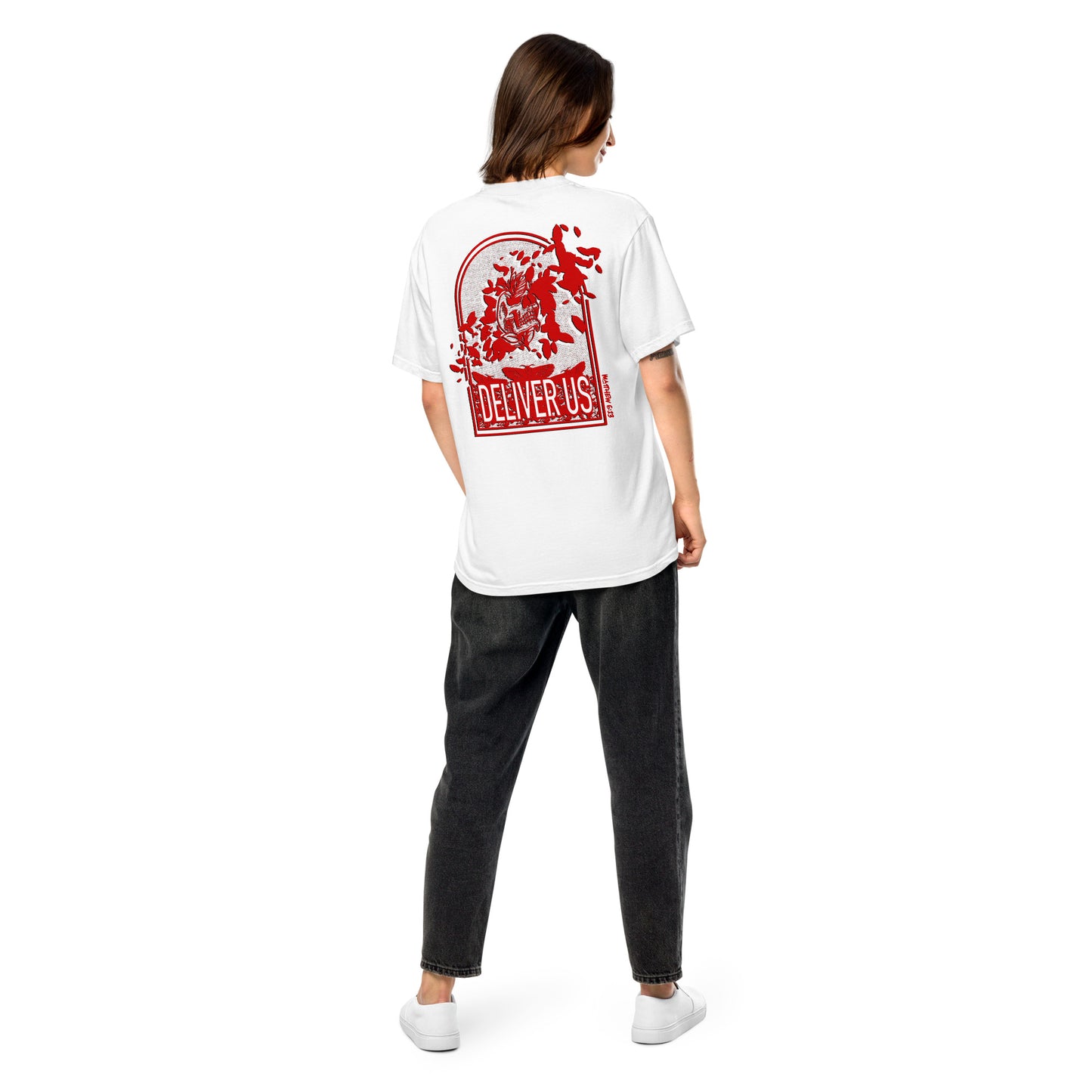 Deliver Us - White (Comfort Colors)